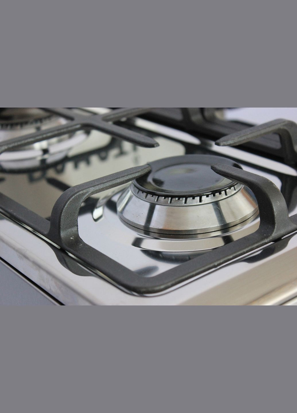 Газовая плита газовая 2000-08х нержавейка гриль чугун DAHATI