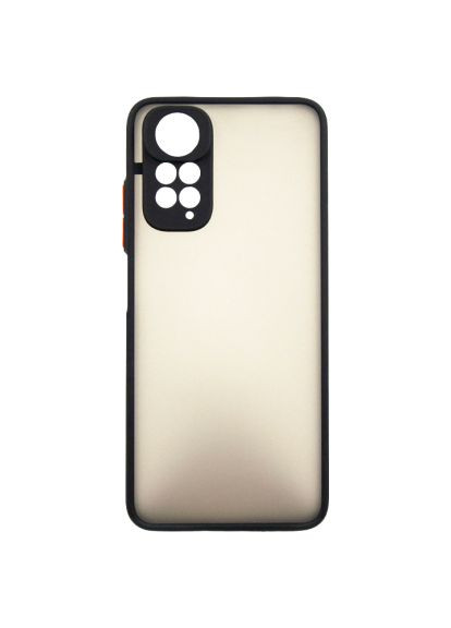 Чохол до мобільного телефона Matte Xiaomi Redmi Note 11 (black) (DG-TPU-MATT-113) DENGOS Matte Xiaomi Redmi Note 11 (black) (366156910)
