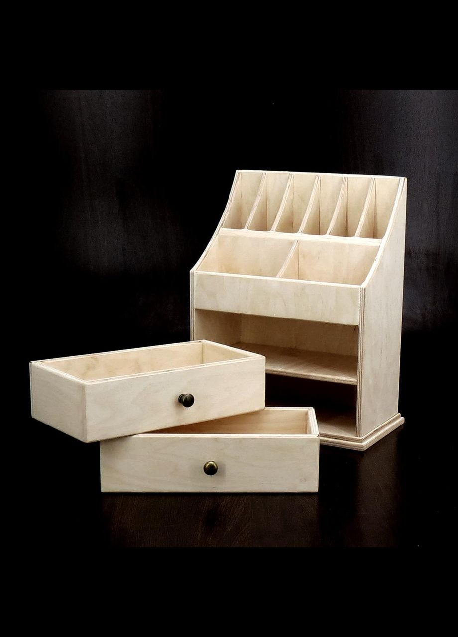 Настольный органайзер из дерева Кресмонт бланже (КНЦ-006101) No Brand (328227971)