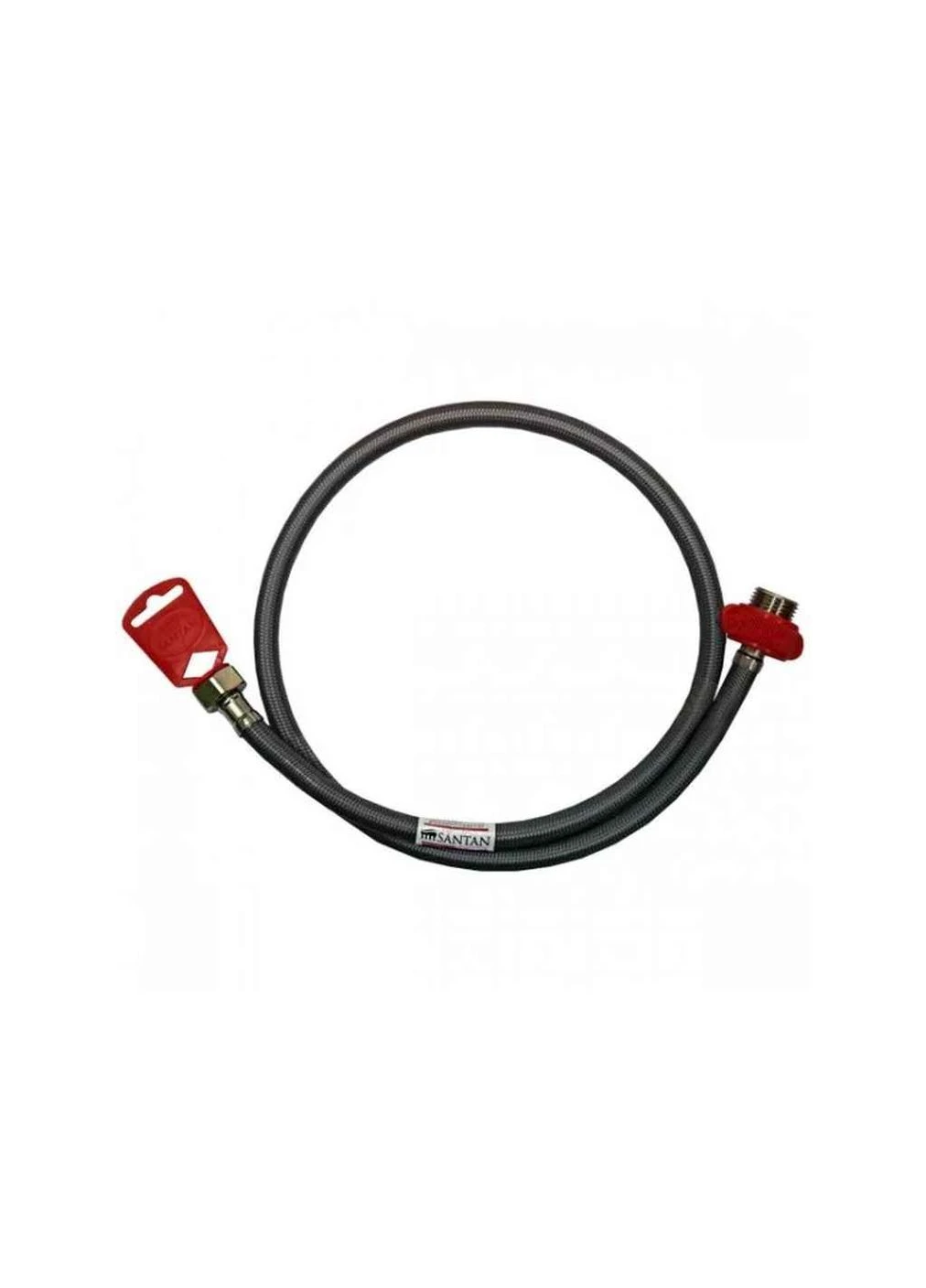 Шланг 30см антикорозія Г-Ш 1/2''х1/2'' 1308002 Santan (363327982)