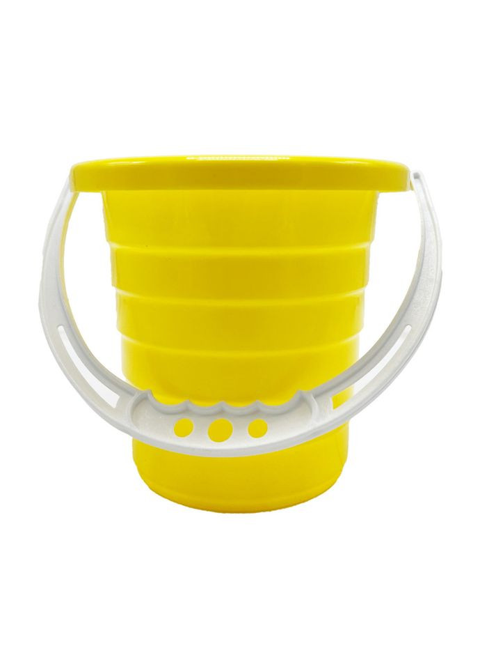 Детское ведро для песочницы "Среднее" S0009(Yellow) 14 см Bambi (305577245)