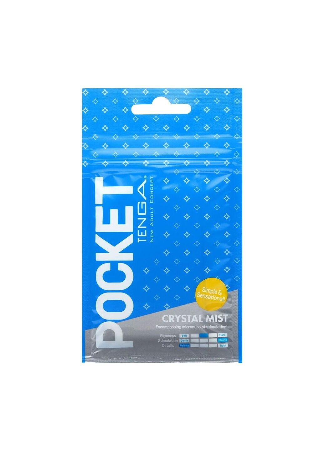 Чоловіча іграшка мастурбатор Pocket Crystal Mist Tenga (298408767)