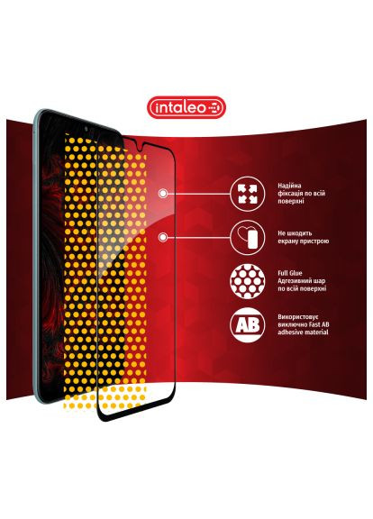 Стекло защитное (1283126575761) Intaleo Full Glue Samsung M34 5G Black (366657937)