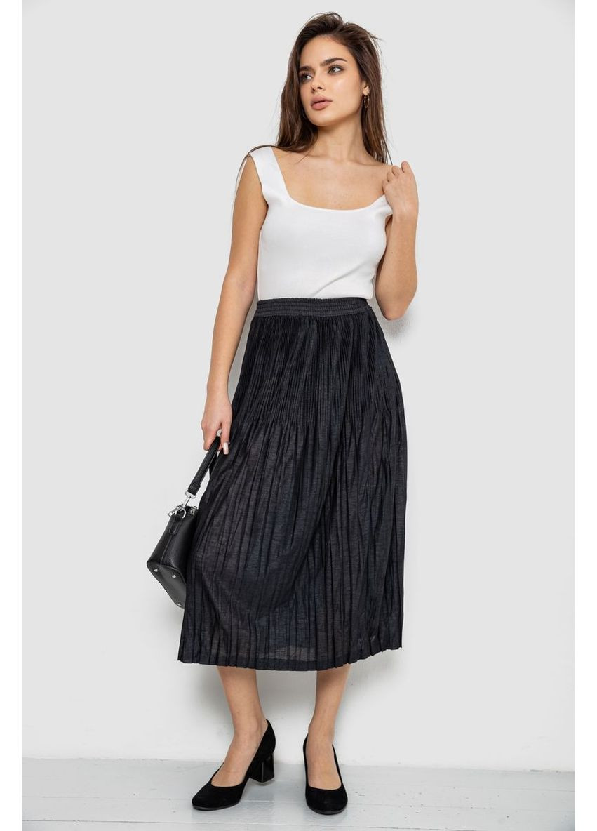 Спідниця плісована, колір чорний, 167R401 Celio (369971376)