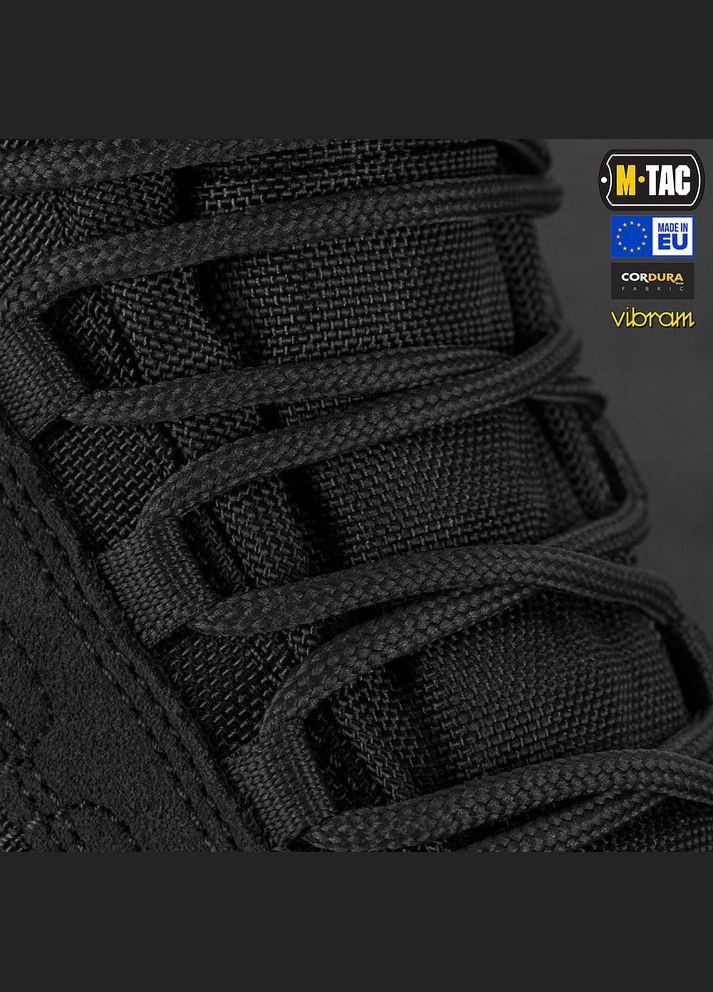 Ботинки тактические демисезонные Pro Line Black M-TAC (315146825)