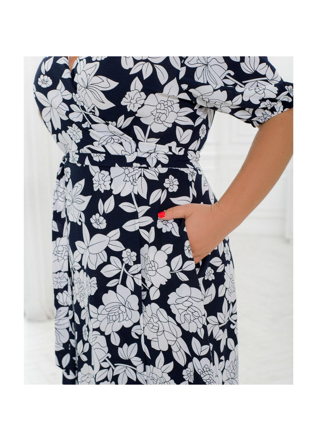 Темно-синя сукня Liton