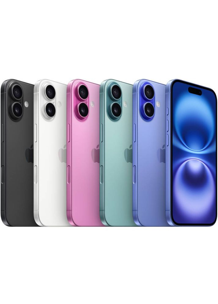 Смартфон iPhone 16 256GB Black (MYEE3SX/A) Apple (307024815)