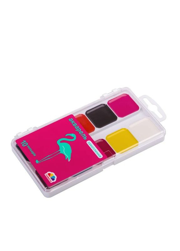 Акварельные краски "Увлечение" 200104, 10 цветов ГАММА'UA (329180988)