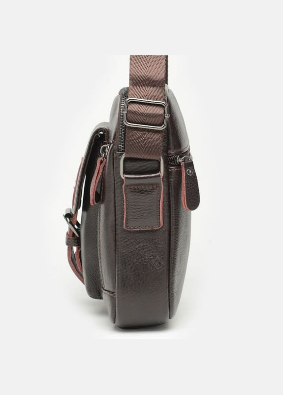 Сумка чоловіча шкіряна через плече K11827 Brown Keizer (302008839)