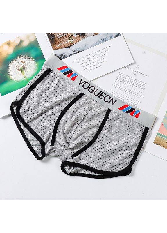 Мужские трусы-боксеры VOGUECN XXXL Серый No Brand (368892206)