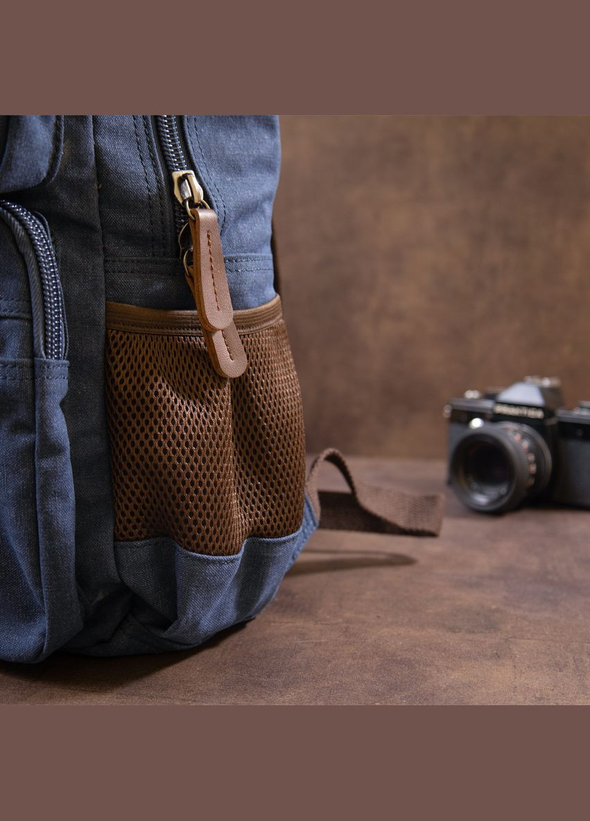 Рюкзак для ноутбука чоловічий для подорожей 20621 Синій Vintage (302257651)