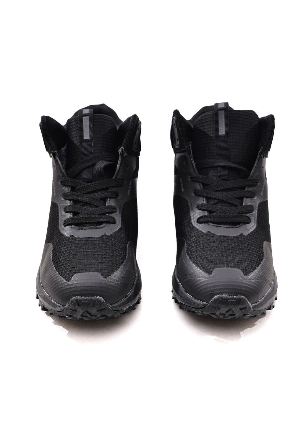 Черные кроссовки для мальчика подростка SANOTA