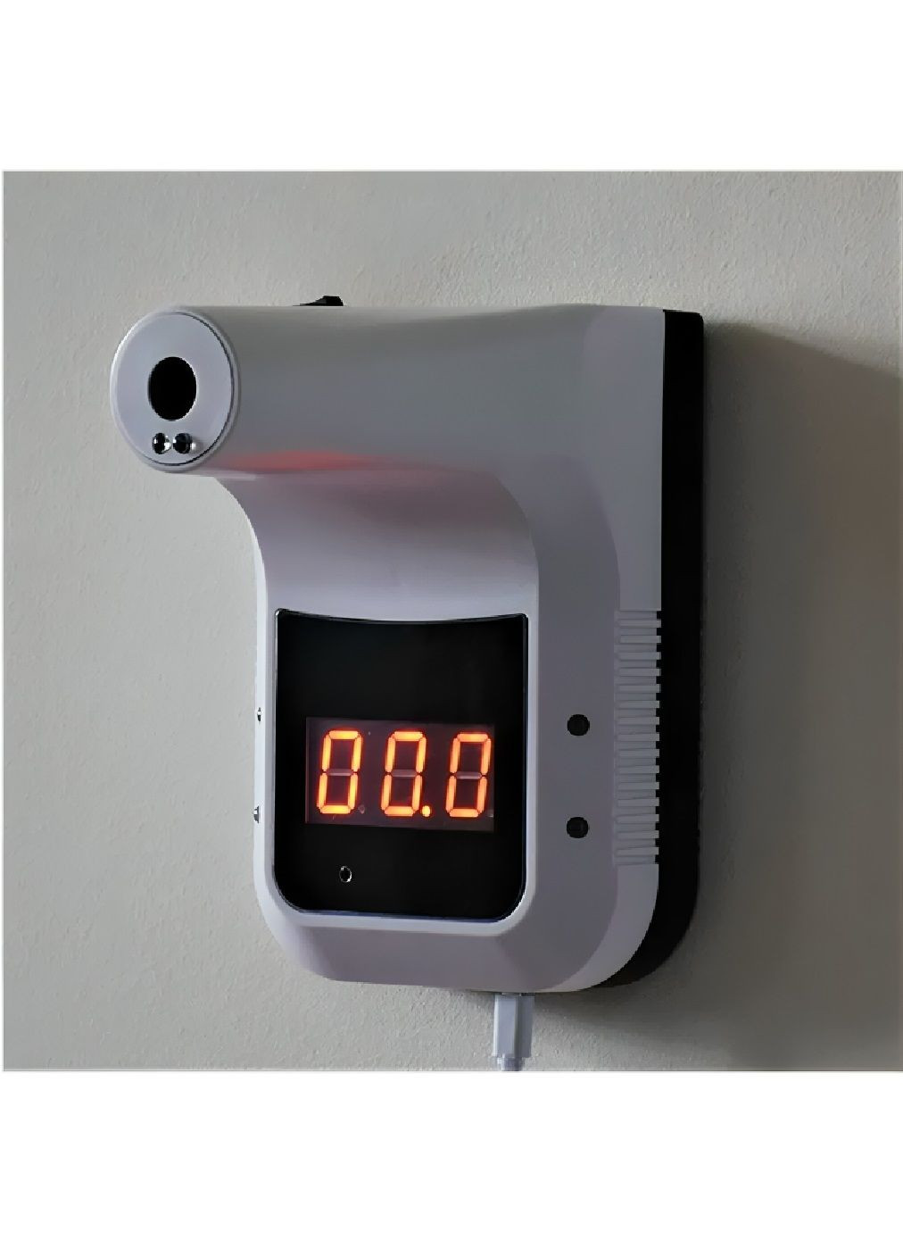 Безконтактний інфрачервоний настінний електронний термометр пірометр з дисплеєм датчиком наближення 17х11.5х14 см (480041-Prob) Unbranded (328624946)