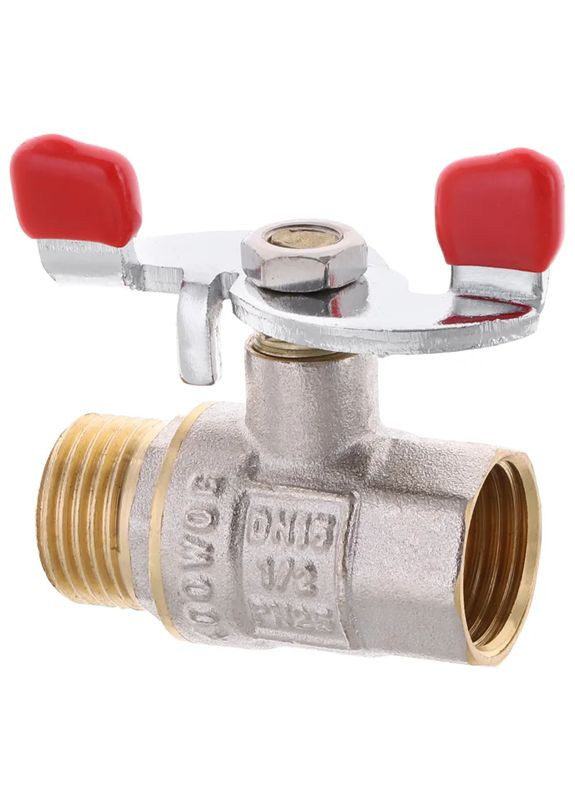 Кран кульовий 1/2" ГШМ (сталева метелик) (WP2907) WaterPRO (322005200)