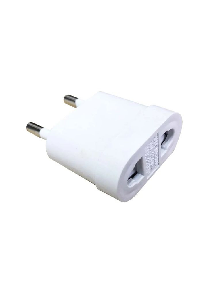 Перехідник мережевий EA48 з китайської вилки на євророзетку білий Grand (338188354)