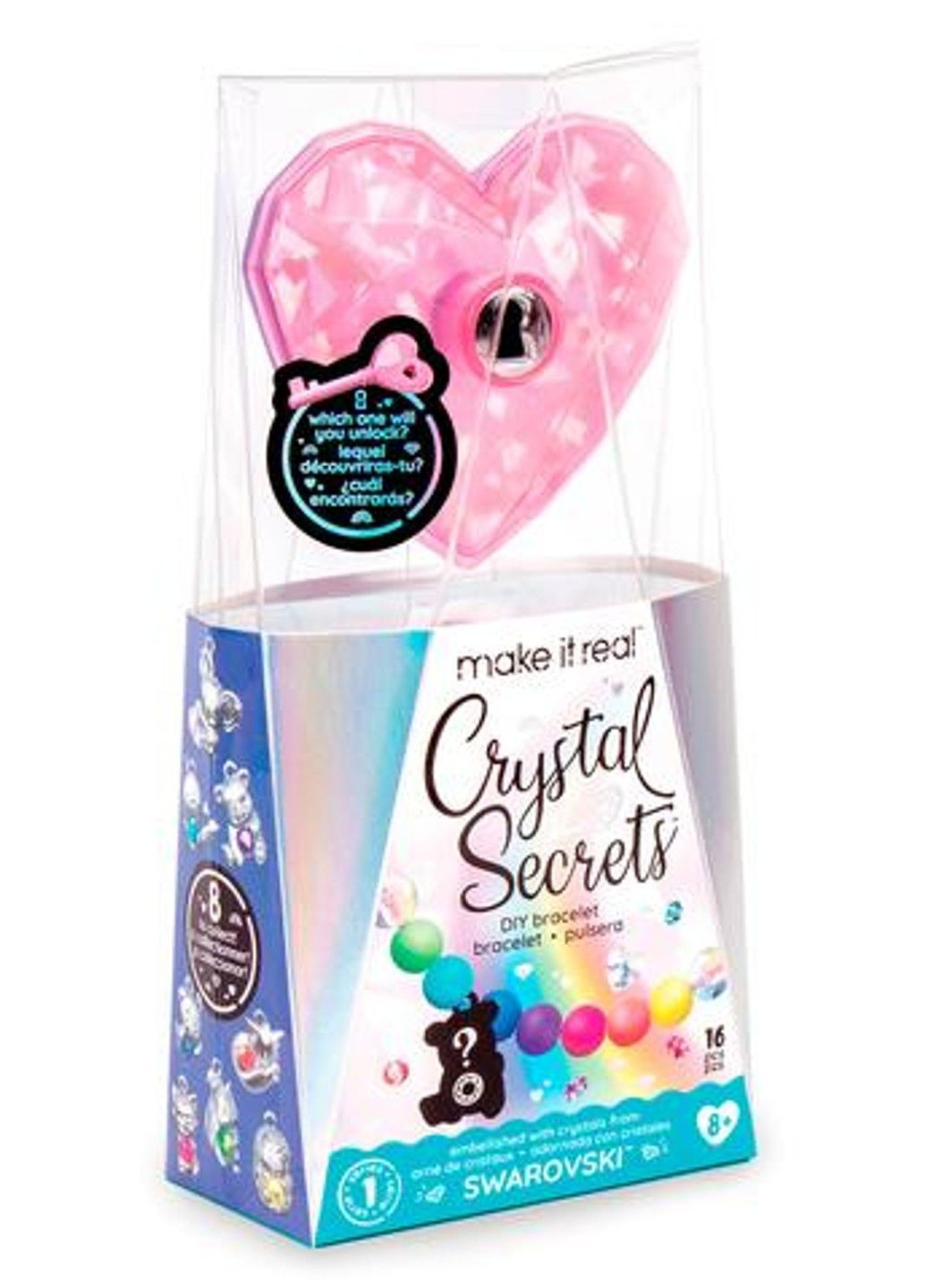 Набор для создания шарм-браслетов «Кристальный секрет» Crystal Secrets Make it Real (333709148)