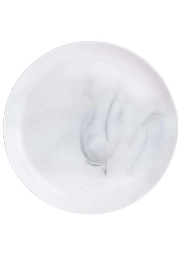 Тарелка обеденная Diwali Marble White 25 см (Q8840) Luminarc (309204310)