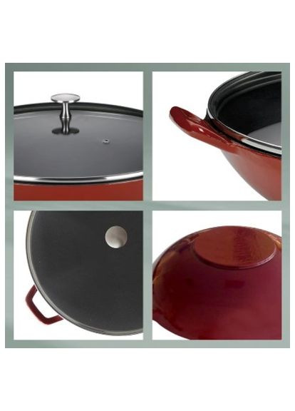 Сковорода (11947) Kela WOK с крышкой Calido 36 см (369878543)