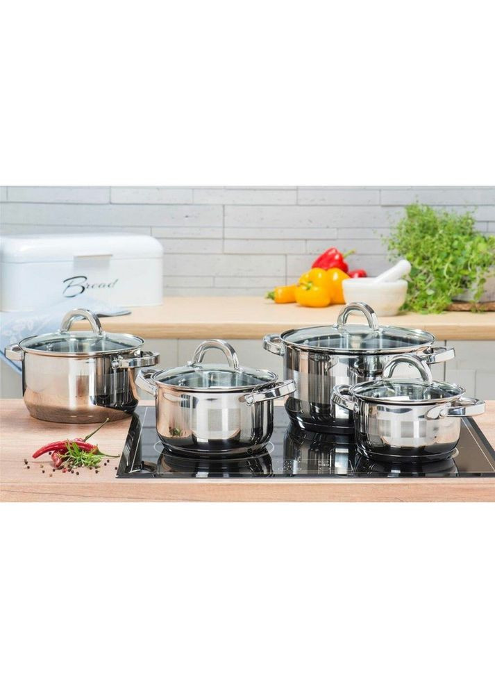 Набор кастрюль Roger 12 предметов (LK240704-12) Tadar (351365039)