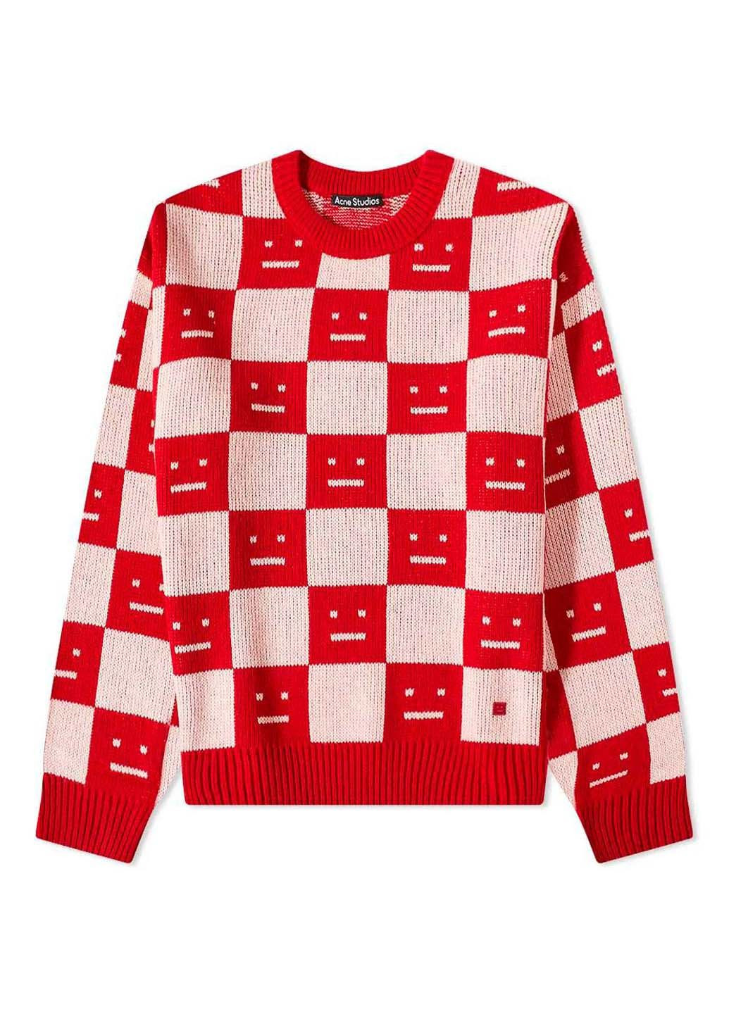 Комбінований демісезонний светр Acne Studios