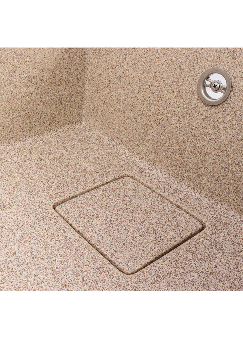 Гранітна мийка GALANS 7850 матова Карамель Valeso (365877814)