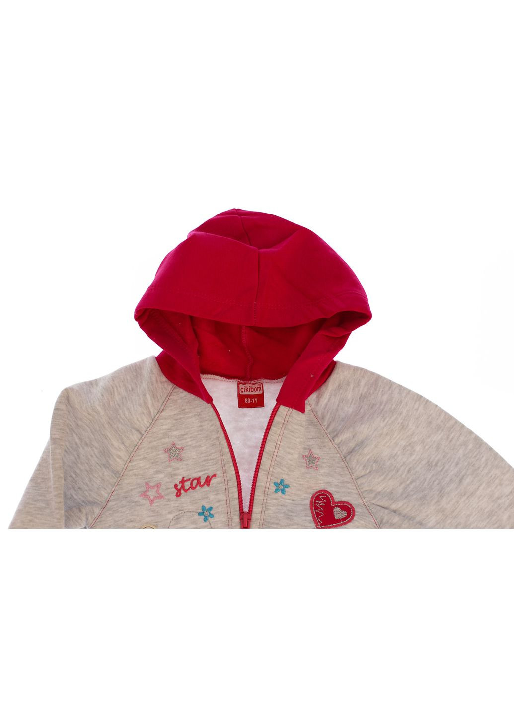 Костюм на флисе для девочки трикотажный Мишка малиновый 86 см (34023) BABYKROHA (297197512)