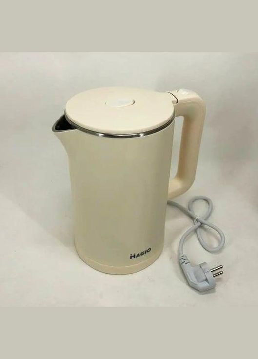 Електрочайник MG-502 чайник-термос бежевий 1.5 л 1500 Вт Magio (298618379)