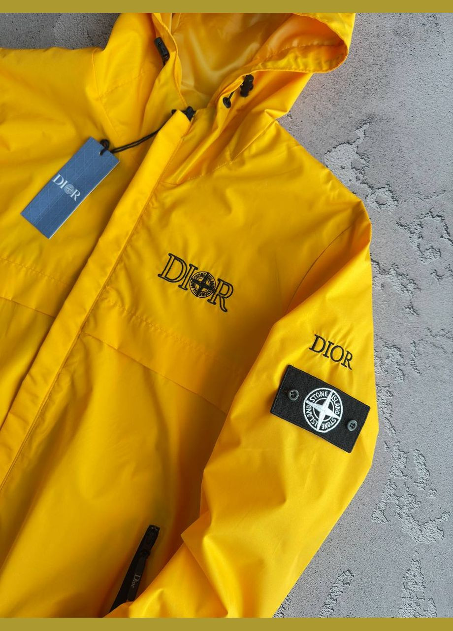 Желтая ветровка No Brand