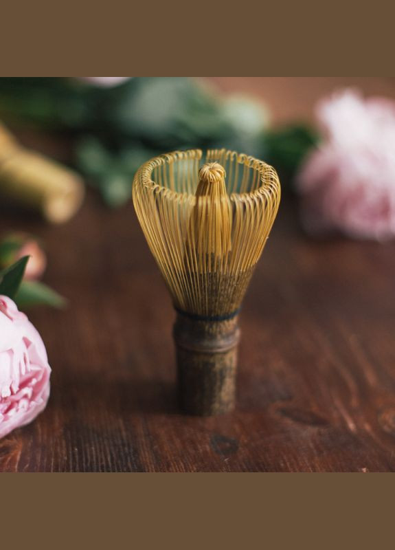 Набір для приготування матчі Темний Віночок + ложка для матчу (R-14643-VS) No Brand (303975323)