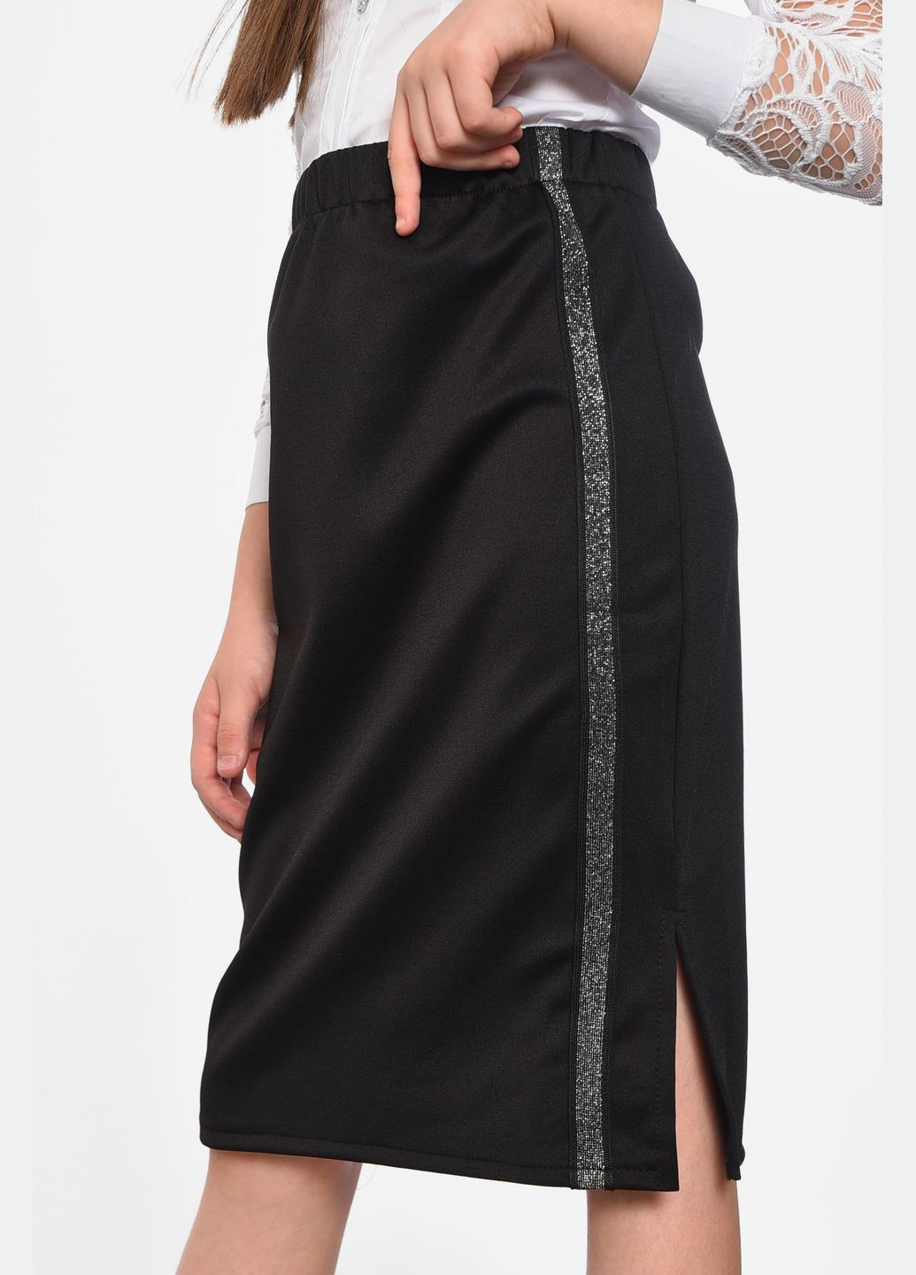 Спідниця дитяча для дівчинки чорного кольору Let's Shop (298283368)