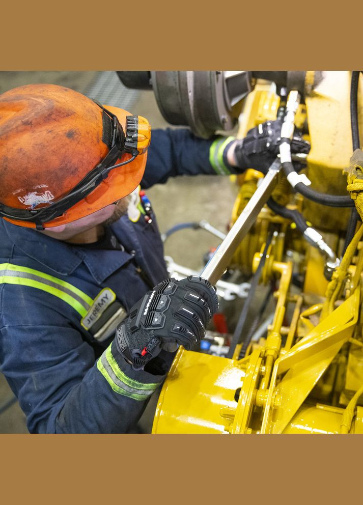 Перчатки тактические зимние Mechanix® Coldwork™ M-Pact® Gloves Grey/Black Mechanix Wear (315822827)