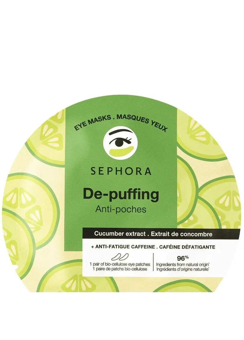 Маски для глаз против усталости - Биоцеллюлозные маски, Cetriolo (2 patch) Sephora (342116713)
