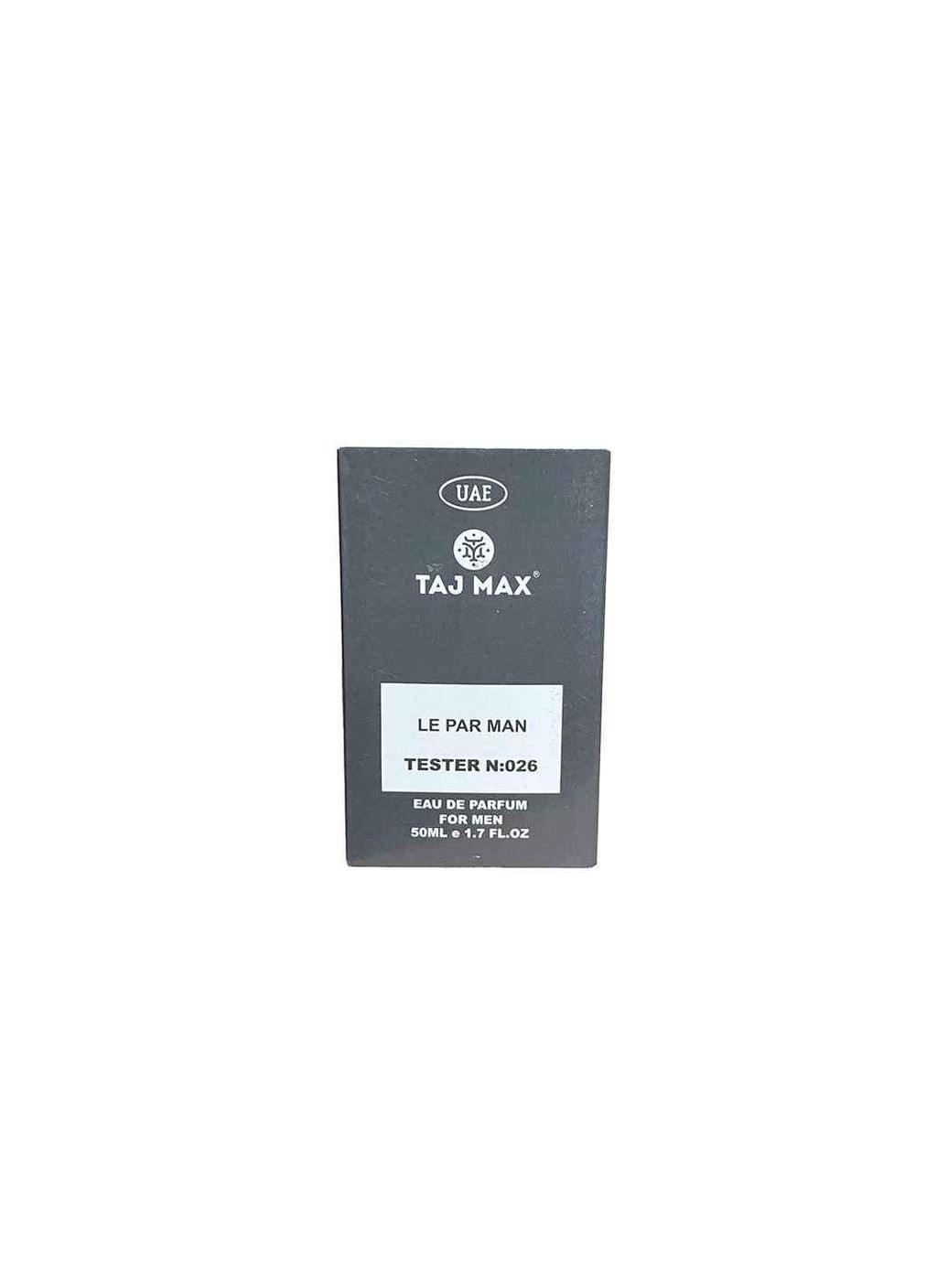 Парфумована вода для чоловіків 50мл тестер №026 LE PAR MAN ТМ Taj Max (360563794)