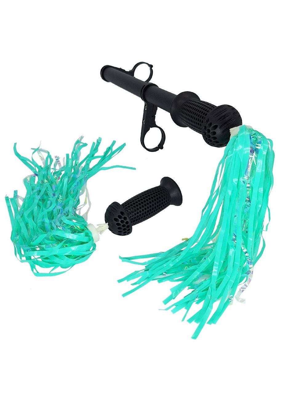 Стрічки в кермо дитячого велосипеда / самоката бірюзовий (G00010469) No Brand (355802811)