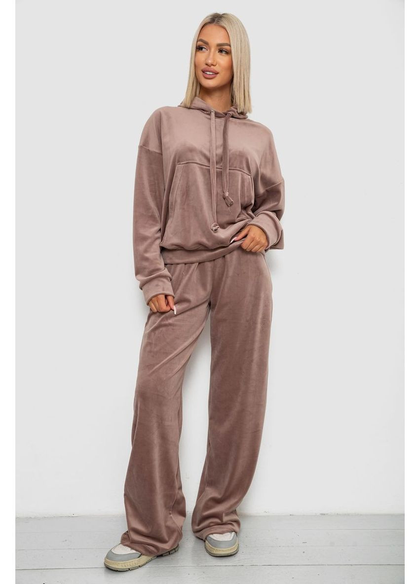 Спортивний костюм жіночий велюровий вільного крою,, 241R2001-20 Ager (350874455)