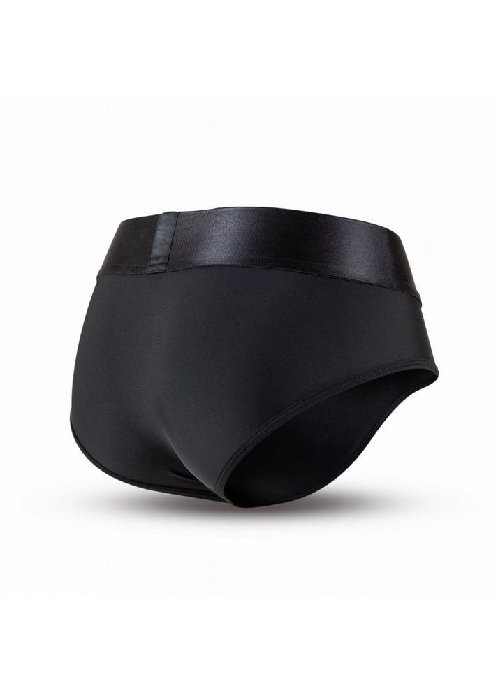 Труси для страпону Robin, чорні, No-Parts (297399279)
