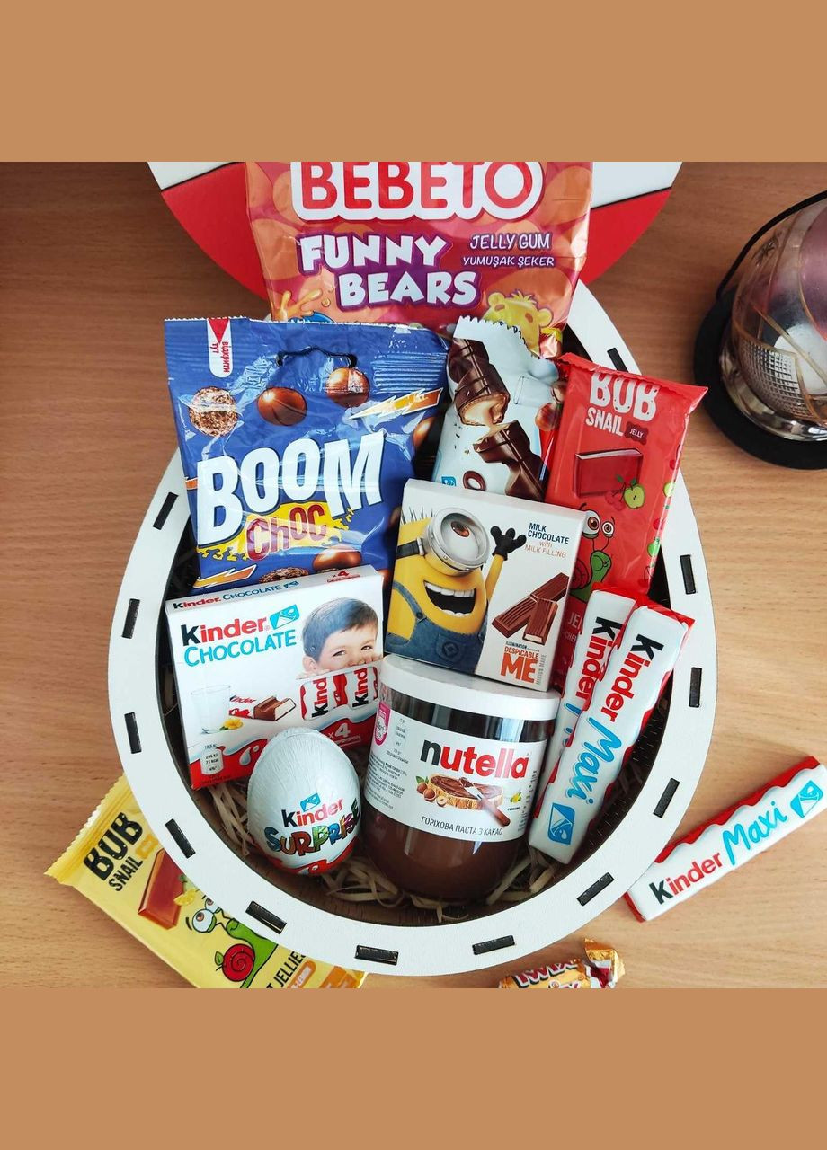 Бокс киндер со сладостями для ребенка или девушки No Brand (316322192)