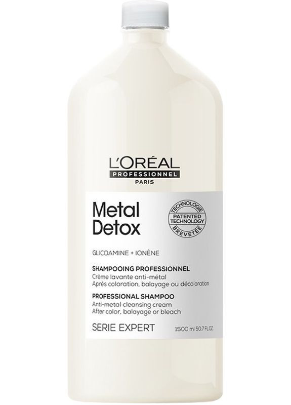 Шампунь очищающий после окрашивания или осветления Metal Detox 1500 мл Paris L'Oreal Professionnel (373666932)