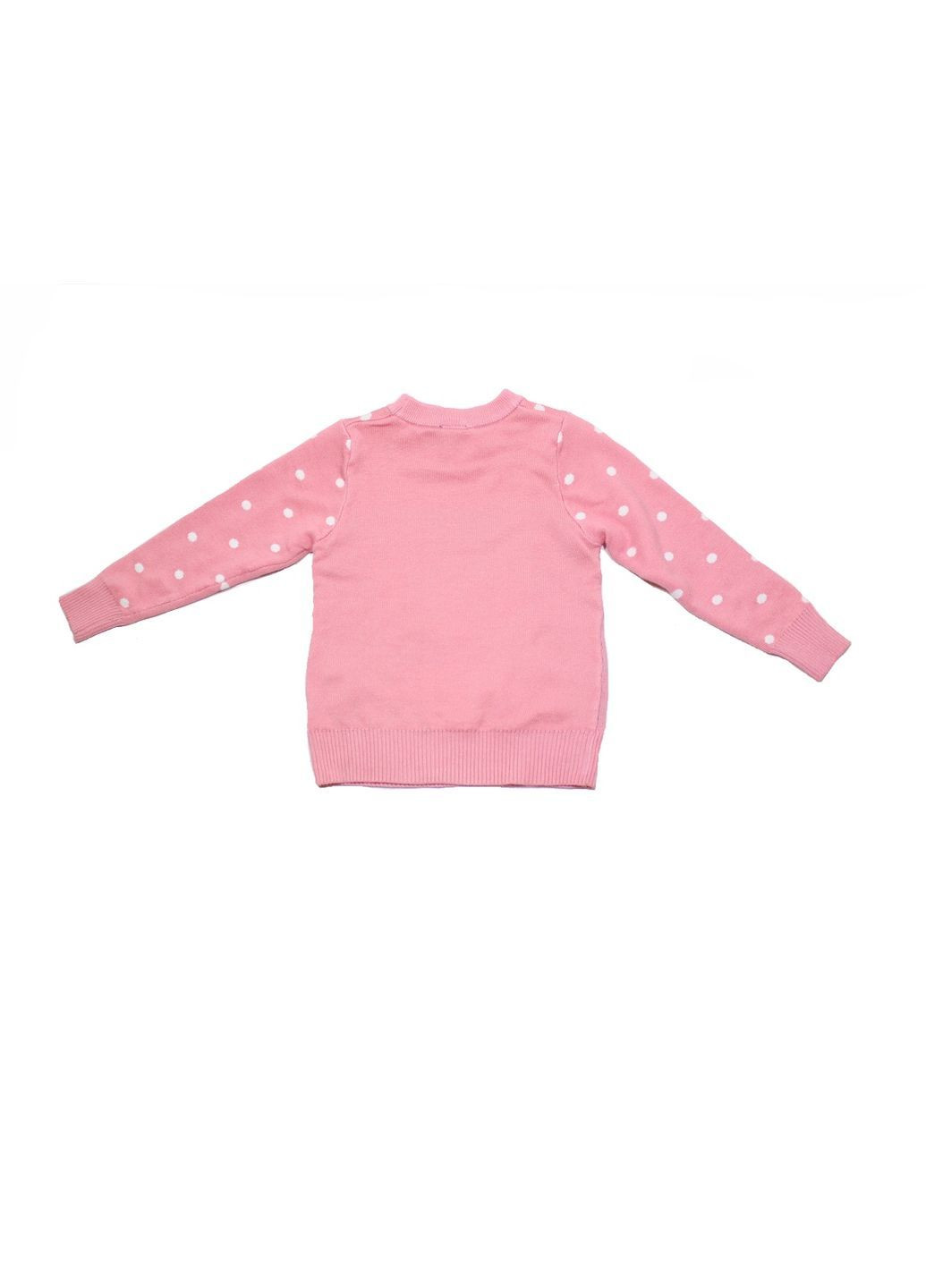 Світло-рожевий светр для дівчинки J & R