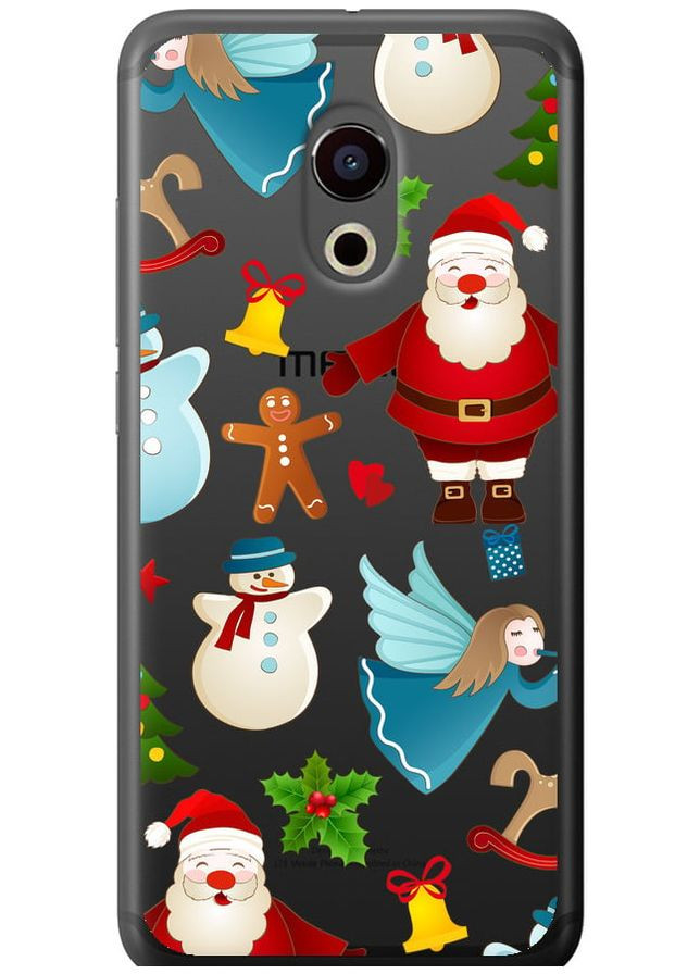Силиконовый чехол 'Новогодний 1' для Endorphone Meizu Pro 6 (315499926)