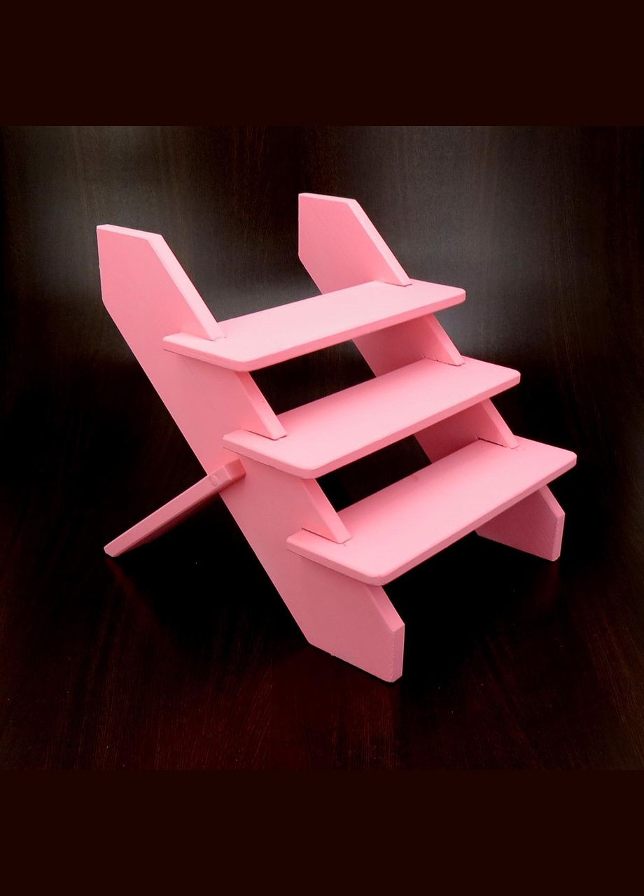 Подставка для цветов из дерева Бандалона барби (ЦВП-002150) No Brand (328226521)