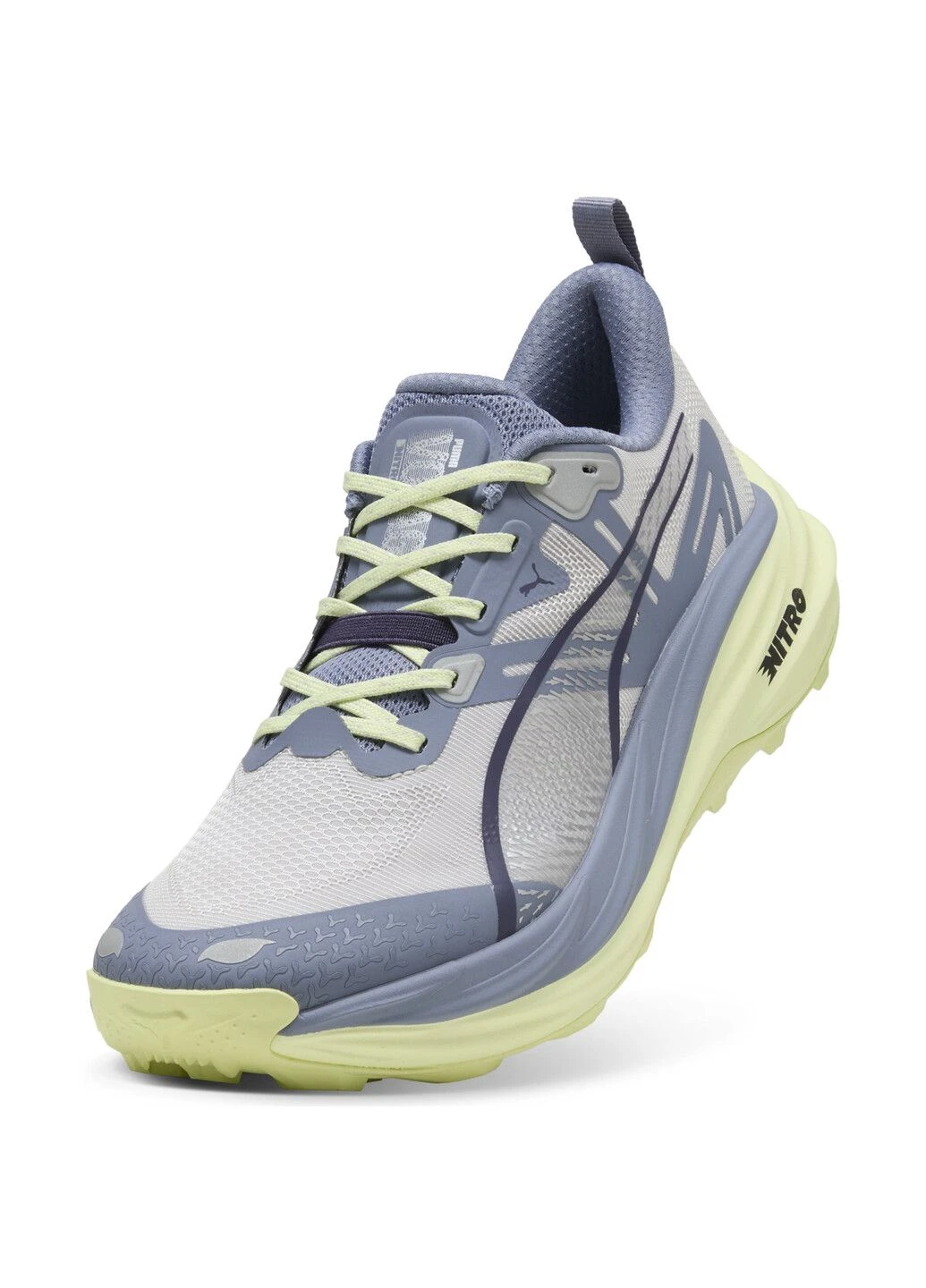 Сірі кросівки voyage nitro™ 4 running shoes men всесезон Puma
