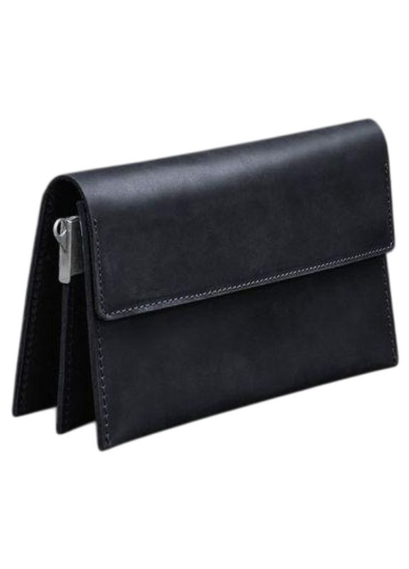 Сумка клатч на руку мужская из натуральной кожи маленькая Синий 37622 BlankNote (353690211)