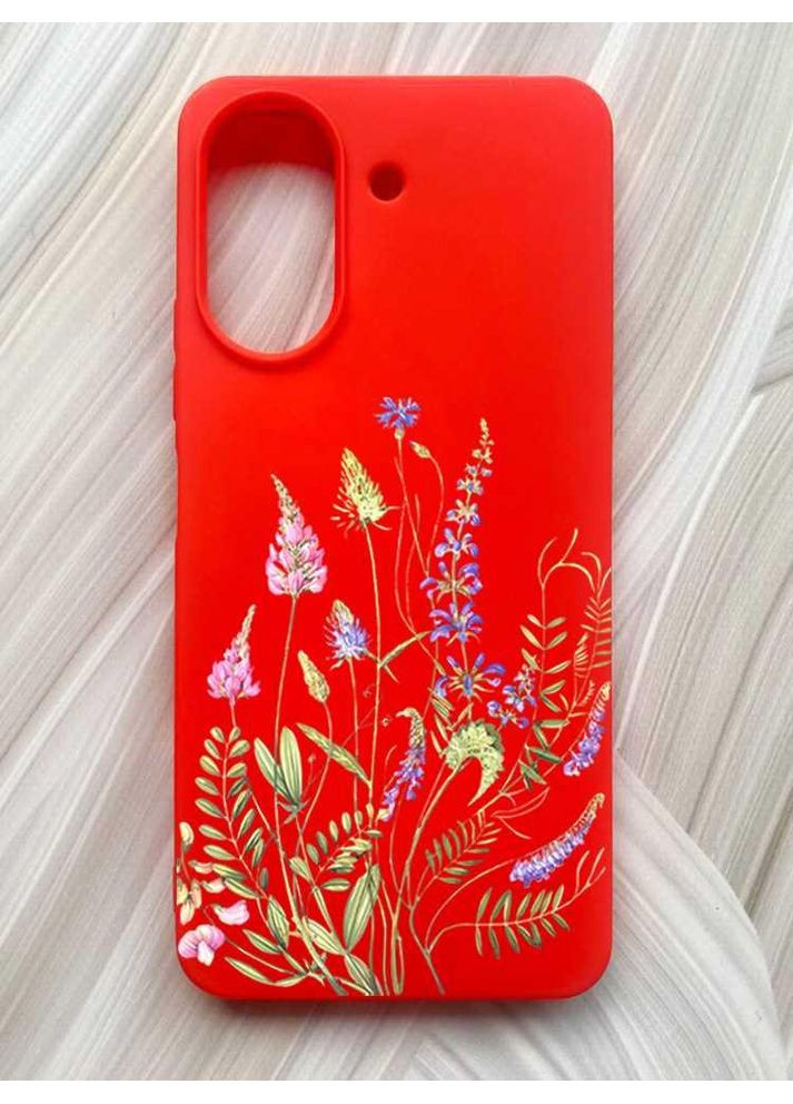 Матовый чехол на Xiaomi Redmi 13C / Poco C65 Цветочная идиллия (принт 382) Creative (355410147)