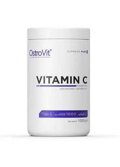 Вітаміни та мінерали Vitamin C, 1 кг Ostrovit (376170853)