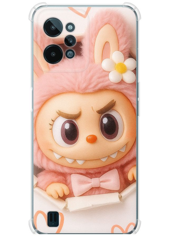 Силикон с усиленными углами чехол 'Лабубу 2' для Endorphone Realme C31 (351507223)
