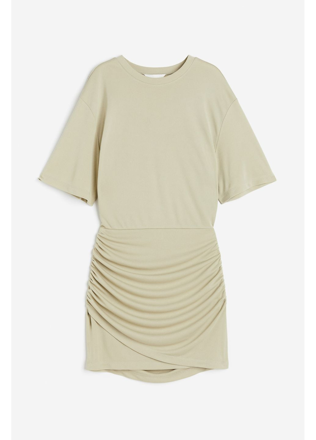 Оливковое (хаки) платье H&M