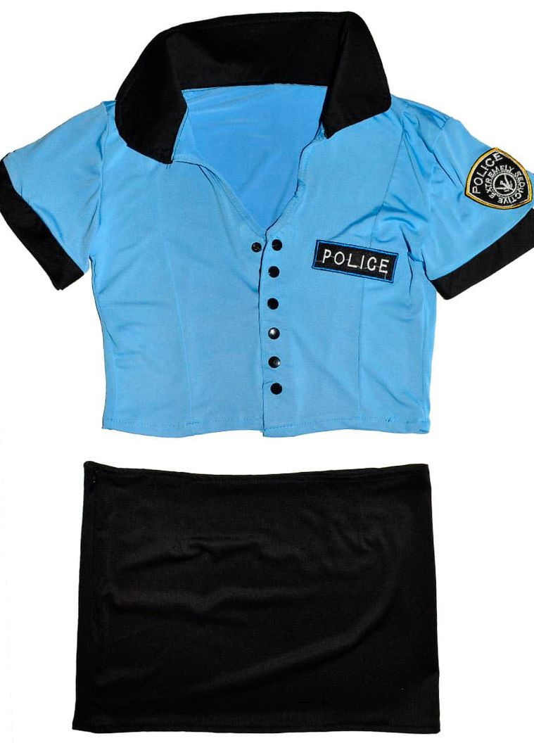 Сексуальный соблазнительный эротический игровой костюм Полицейской – эротическое белье Langsha (302972943)