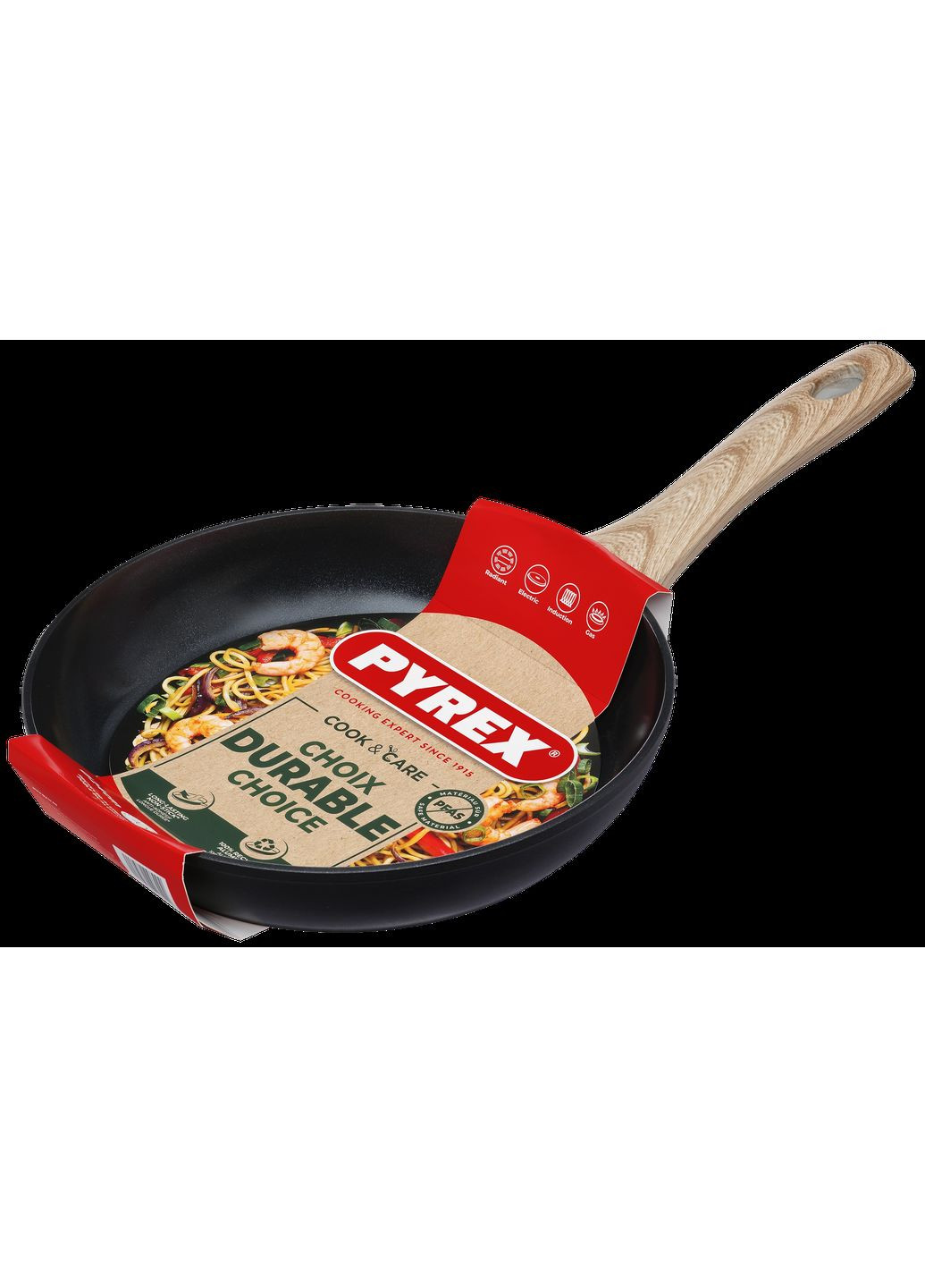 Сковорода Cook&Care 24 см, класична (7120905) Pyrex (360398362)