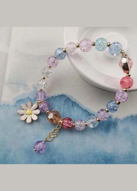 Элегантный кристалльный браслет для женщин браслет с цветком из бисера Fashion Jewelry (285814474)